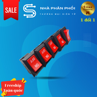 Công tắc bập bênh 3 chân on off, 15x20mm