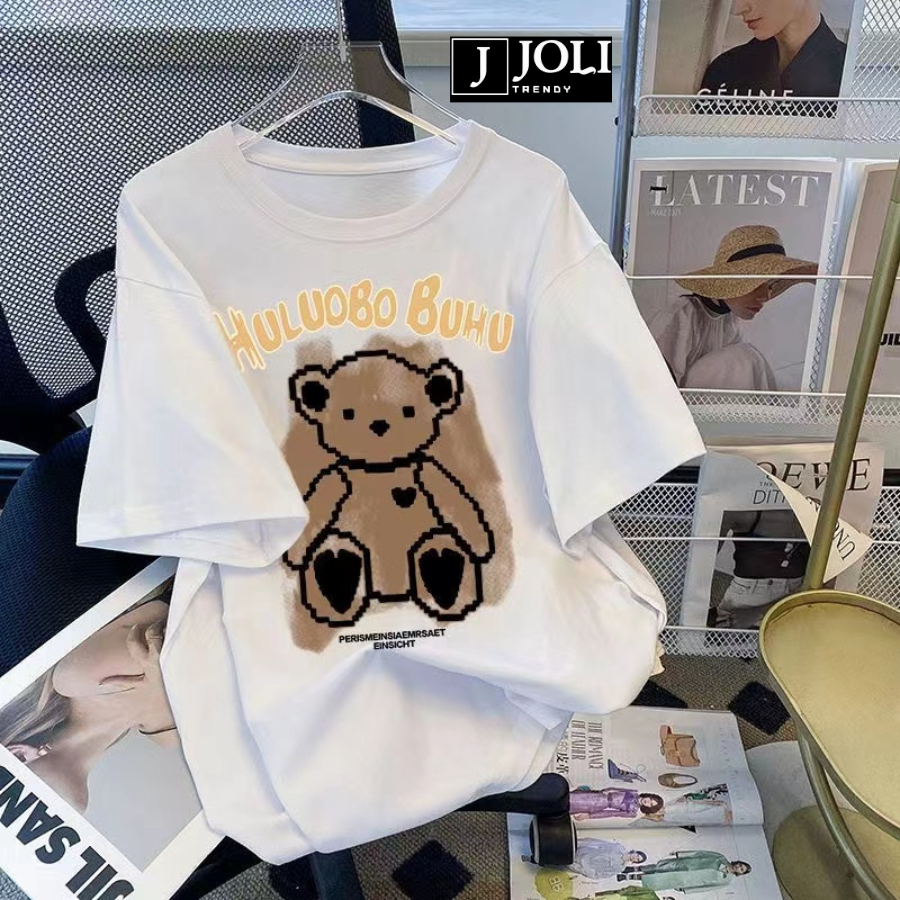 Áo Thun Unisex PARADISE Form Rộng Nam Nữ by JOLI Phong Cách Ulzzang