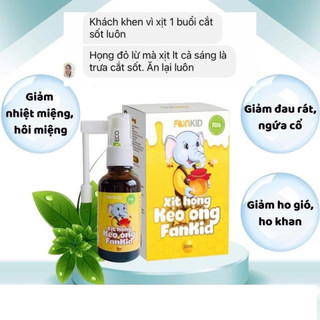 Xịt họng keo ong fanbee 20ml -