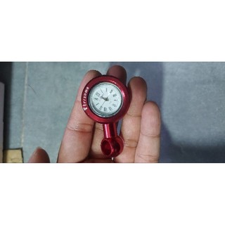 Đồng hồ nhỏ gắn chân kiếng đủ màu tặng kèm pin