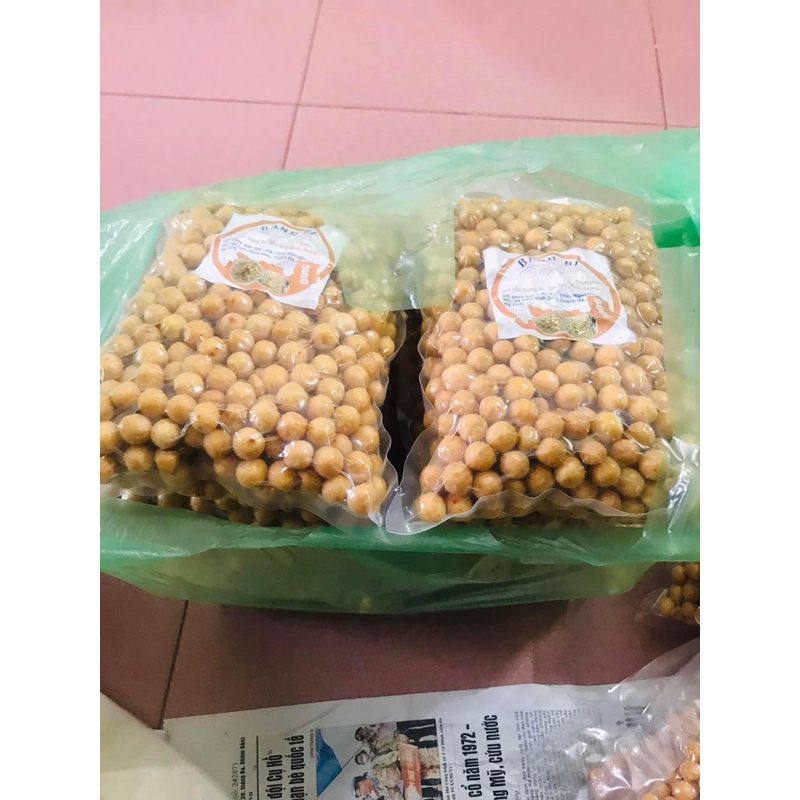 Bánh bi mẹ cốm (bánh nhãn)