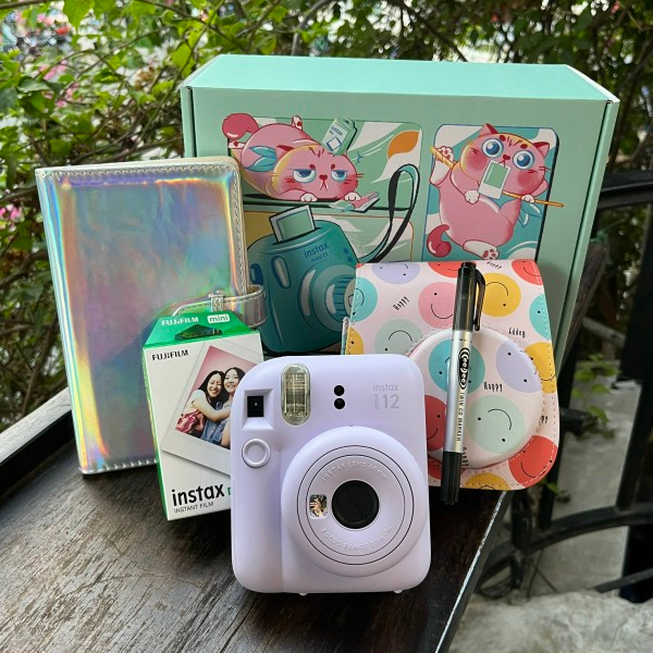 Instax Mini 12 - Mini 11 - Máy ảnh lấy ngay Fujifilm Chính hãng BH 1 năm - Tặng kèm 10 film | BigBuy360 - bigbuy360.vn