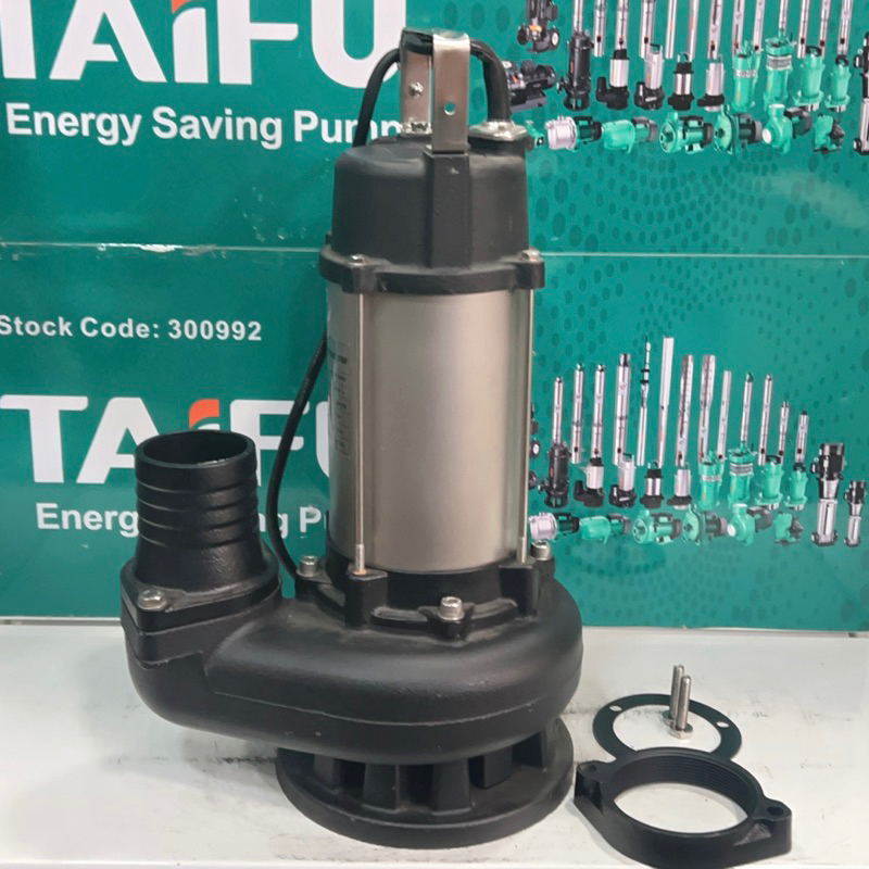 Máy bơm chìm nước thải 1.1Kw  Thân INOX 304 TAIFU WFD30-5-1.1 - Bảo hành 1 năm