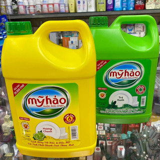 Nước rửa chén Mỹ Hảo hương chanh can 1,5kg