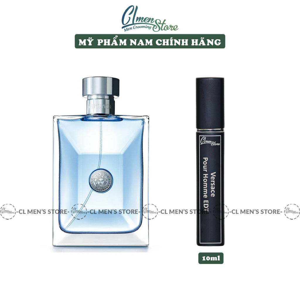 Mẫu dùng thử 10ml - Nước hoa 𝐕𝐞𝐫𝐬𝐚𝐜𝐞 Pour Homme EDT