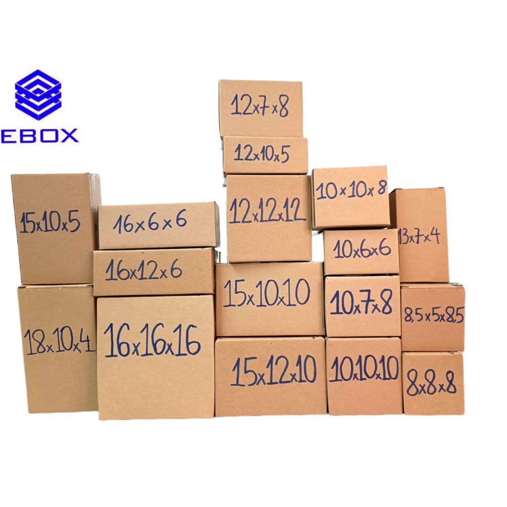 COMBO 10 Hộp carton đóng hàng giá rẻ