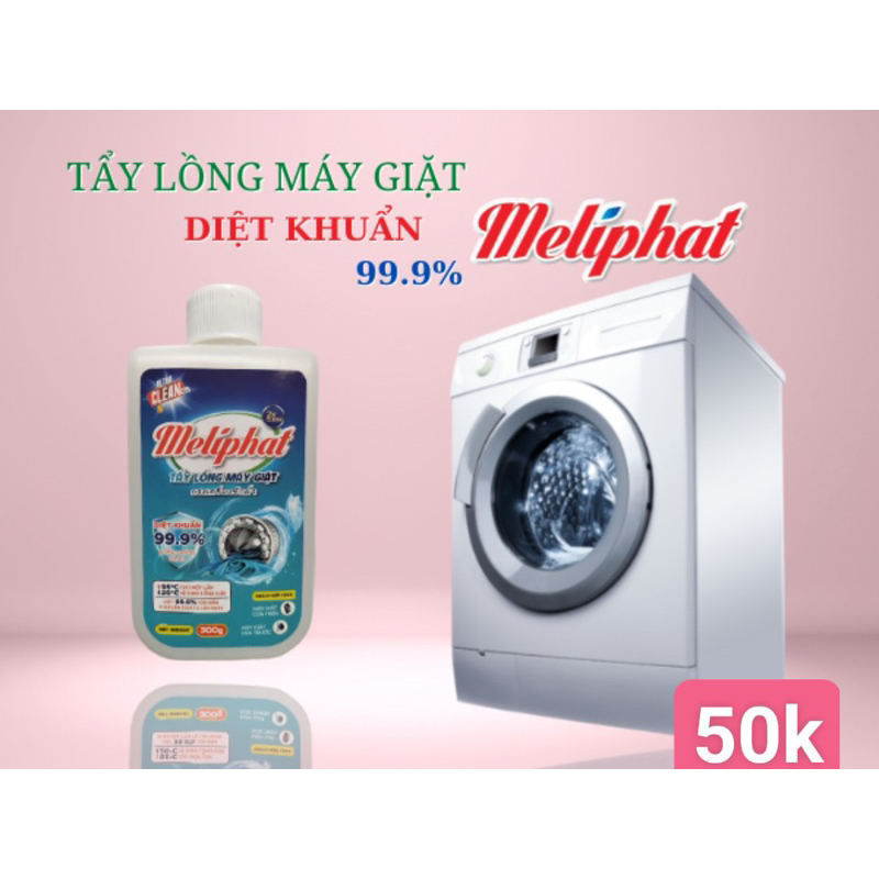Tẩy lồng máy giặt sinh học Meliphat