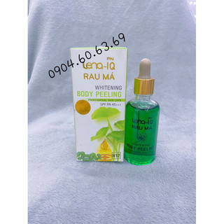 Kem lột nhẹ làm trắng mịn da lena -iq rau má 50ml