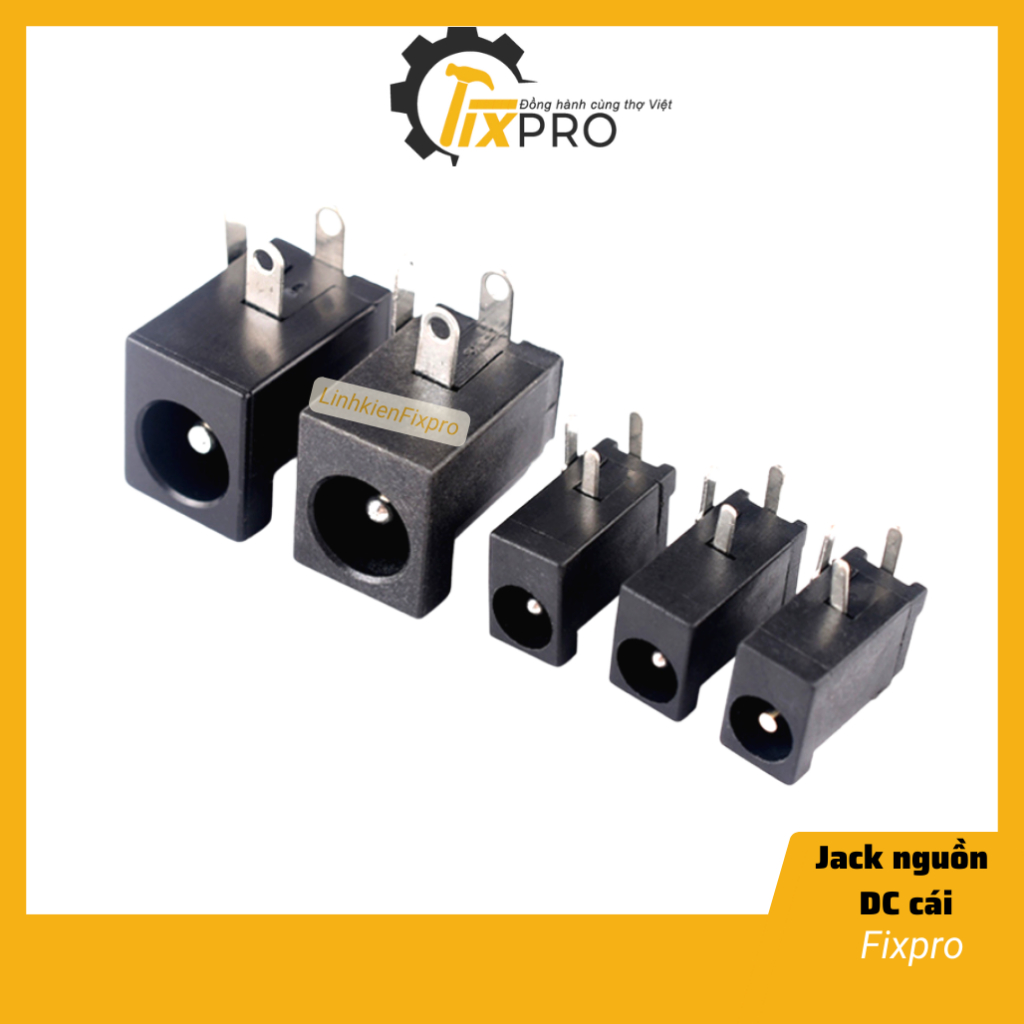 Jack nguồn DC cái 3.5x1.0mm chất lượng tốt