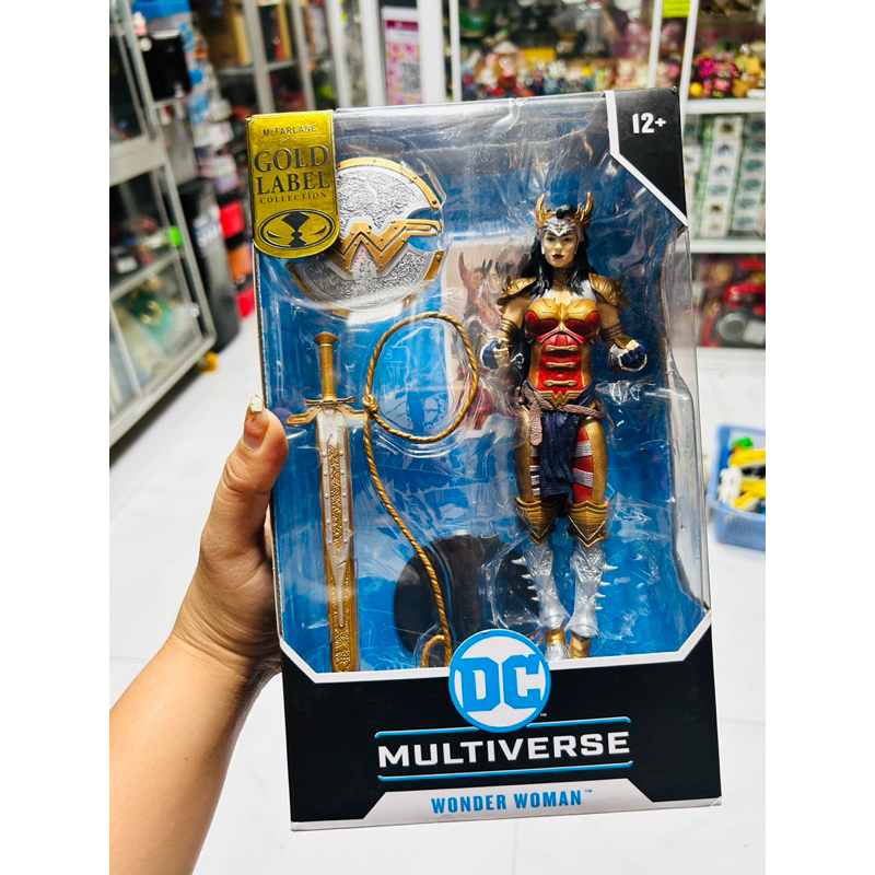 Mô hình McFarlane Toys DC Multiverse Wonder Woman by Todd McFarlane Action Figure Gold Label