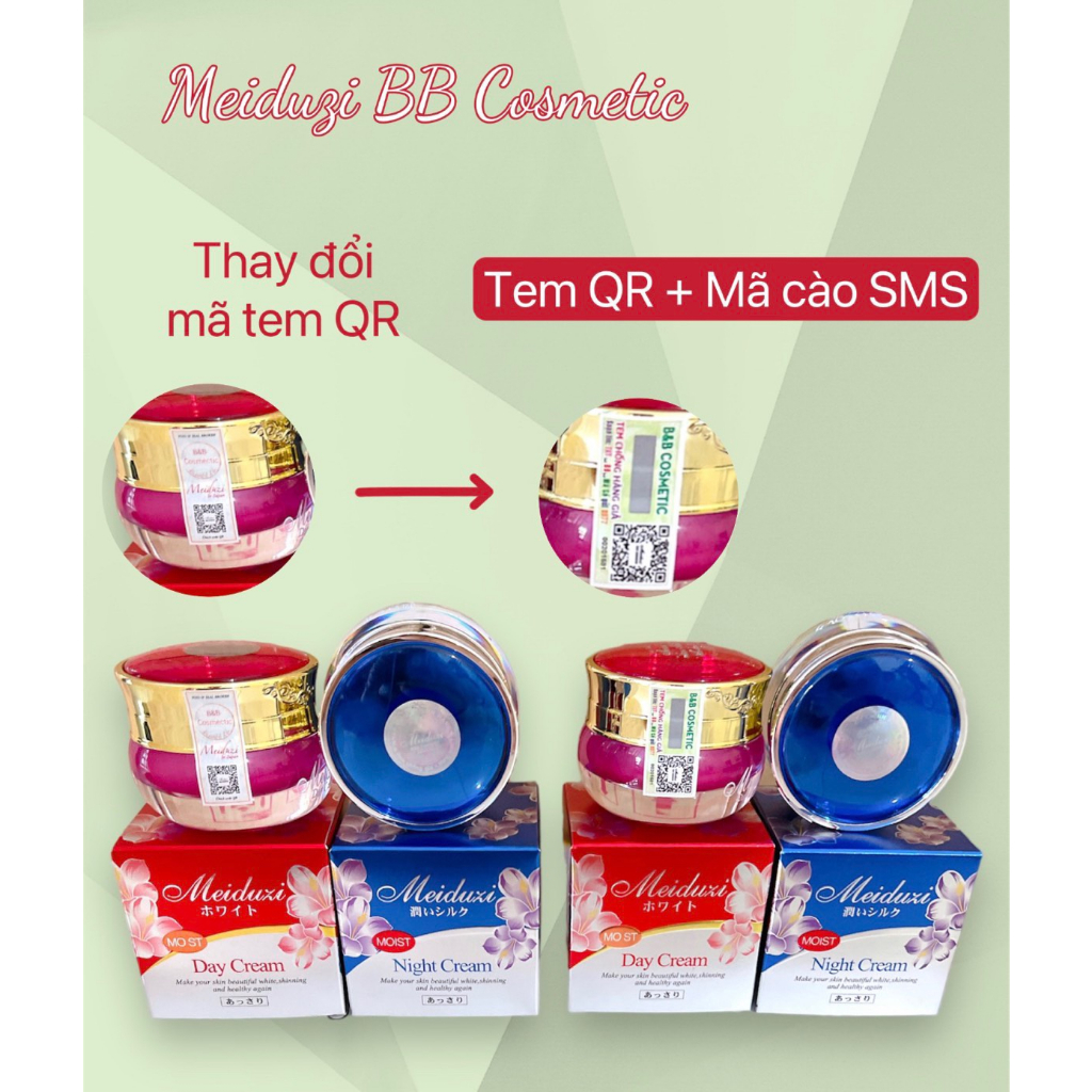 Kem meiduzi tem B&B Nhật Bản ngày và đêm 20gr