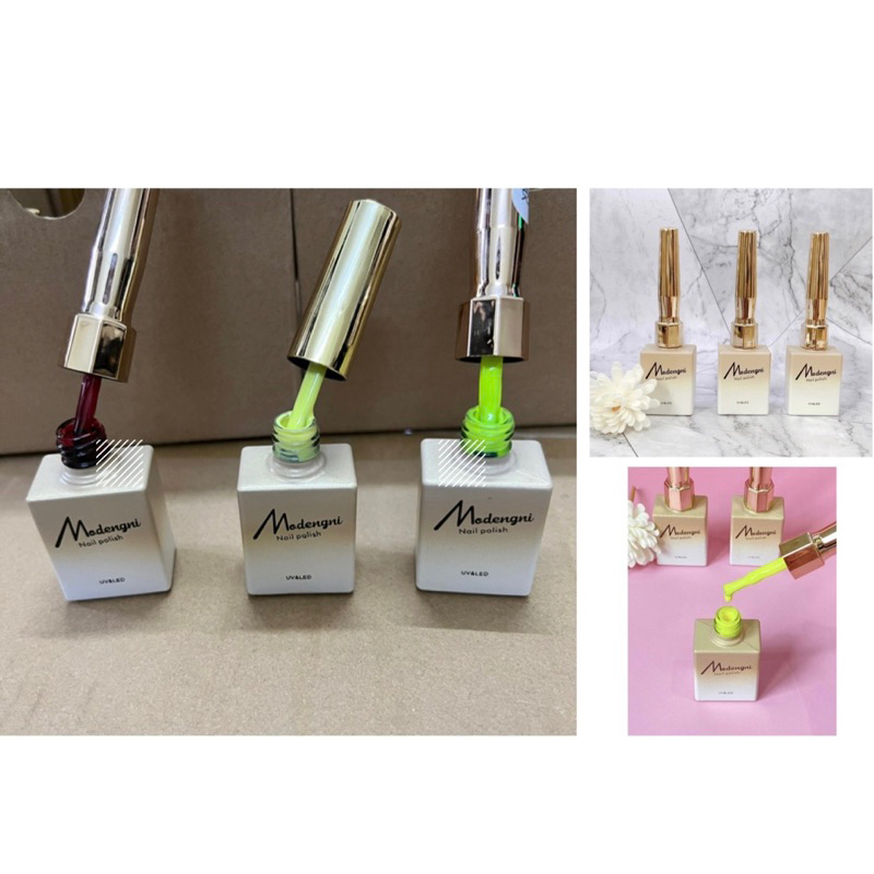 Sơn Gel Xanh Cốm,Xanh Neon Phản Quang Nail Modengni