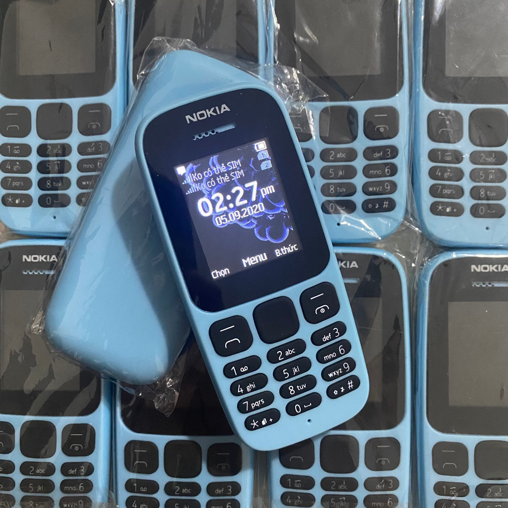 Điện thoại Nokia 105 chính hãng bản 2017 cả 1 sim và 2 sim máy cũ vỏ mới có pin đầy đủ giá rẻ nhất, chất lượng cao.