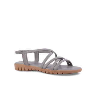[HCM] Sandal Đế Xẹp Hạnh Dung Nhiều Quai Mảnh Chéo HD29128AY ( Màu Kem-Xám-Trắng-Bò-Đen )