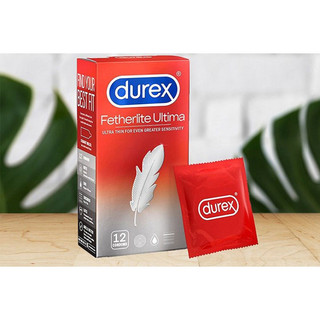 hộp Bao cao su siêu mỏng DUREX Fetherlite Ultima siêu mỏng (CHE TÊN SP KHI GIAO)