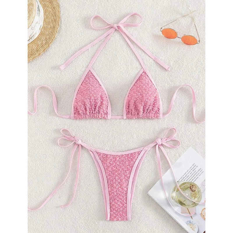 [ORDER SHEIN] Set Bikini Hai Mảnh Thắt nơ