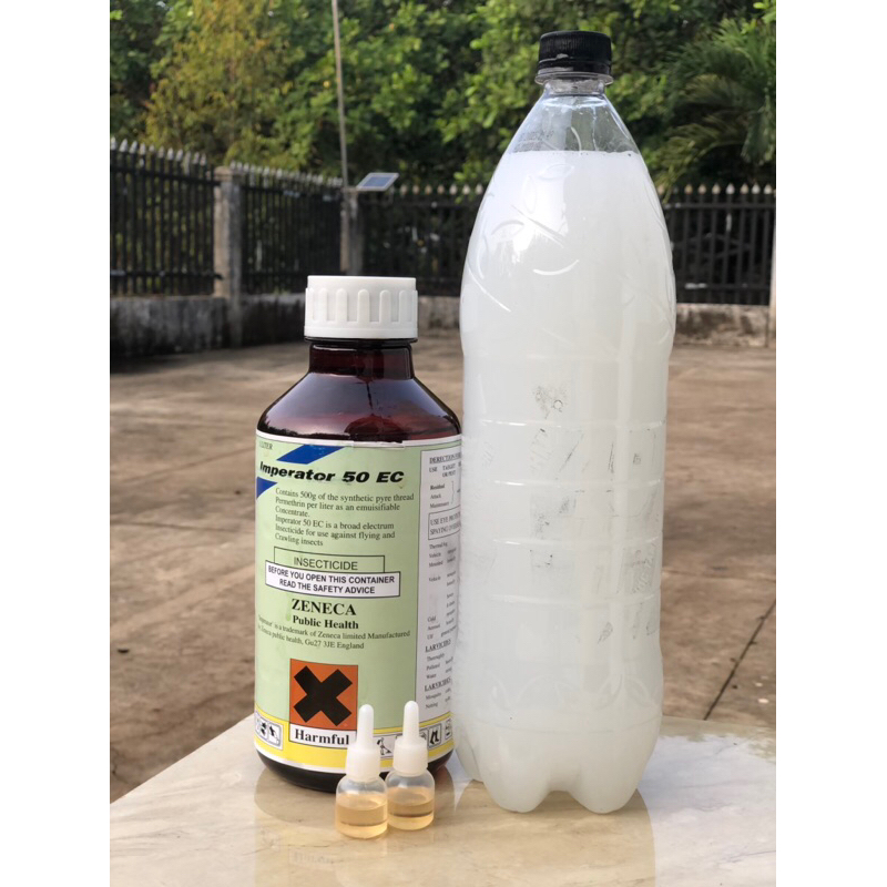 Thuốc muỗi chiết chai nhỏ 3ml(pha với 1,5l nước)