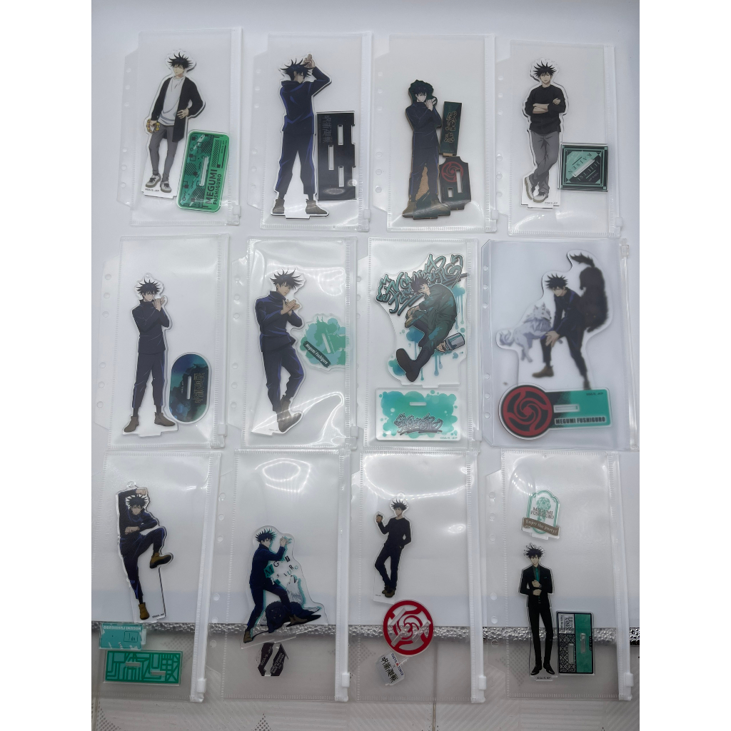 Standee tượng mica Jujutsu Kaisen, JJK Megumi, chính hãng