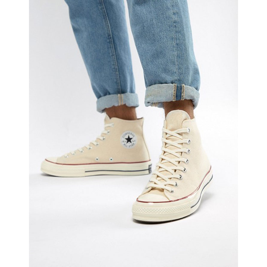 Giày sneaker Converse Chuck 1970s cao cổ màu kem