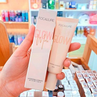  Kem lót FOCALLURE 25g trang điểm kiềm dầu nâng tông che lỗ chân lông làm mịn da 