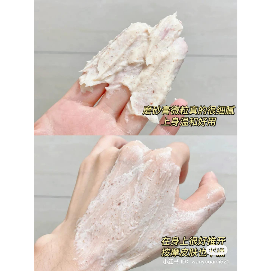 Kem Tẩy Tế Bào Chết Organic Hạnh Nhân L'Occitane Delicious Paste Exfoliating And Smoothing 200ml