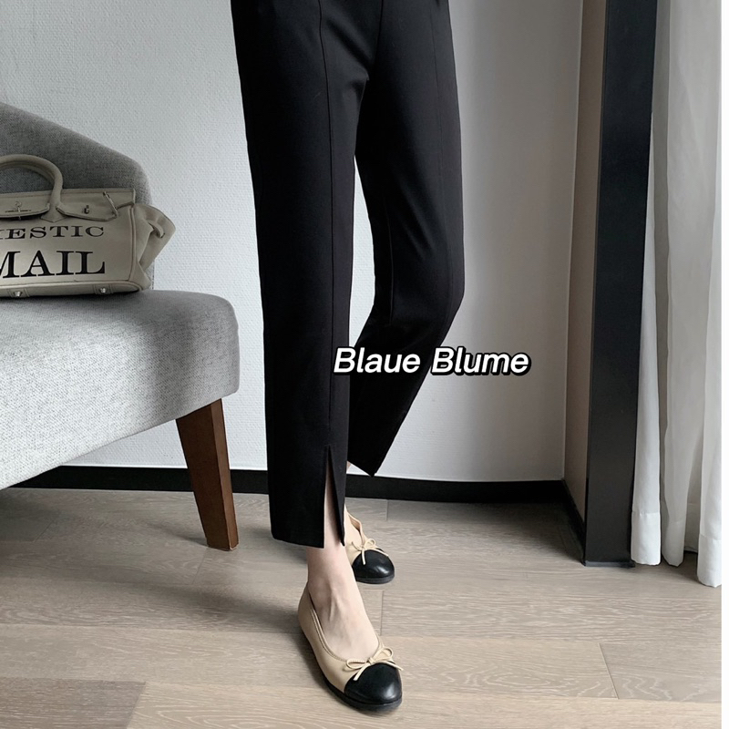 𝐁𝐥𝐚𝐮𝐞𝐁𝐥𝐮𝐦𝐞🦋  Giày bệt nơ dupe C.N đơn giản