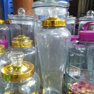 Bình thủy tinh 3 lit ngâm sâm đinh lăng