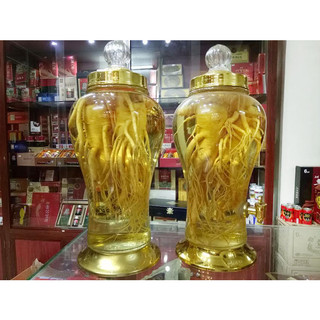 Bình thủy tinh 3 lit ngâm sâm đinh lăng