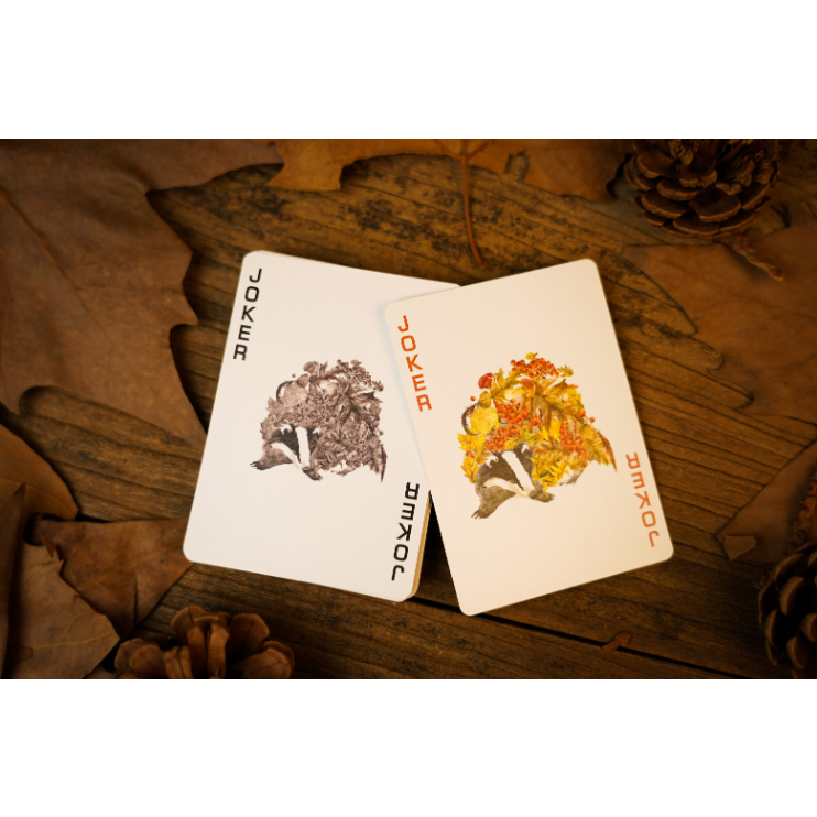 Bộ bài tây, bài ảo thuật USA: FOREST ELF LIMITED 999 Playing Cards by TCC - Bài Mỹ - Bài Chính Hãng