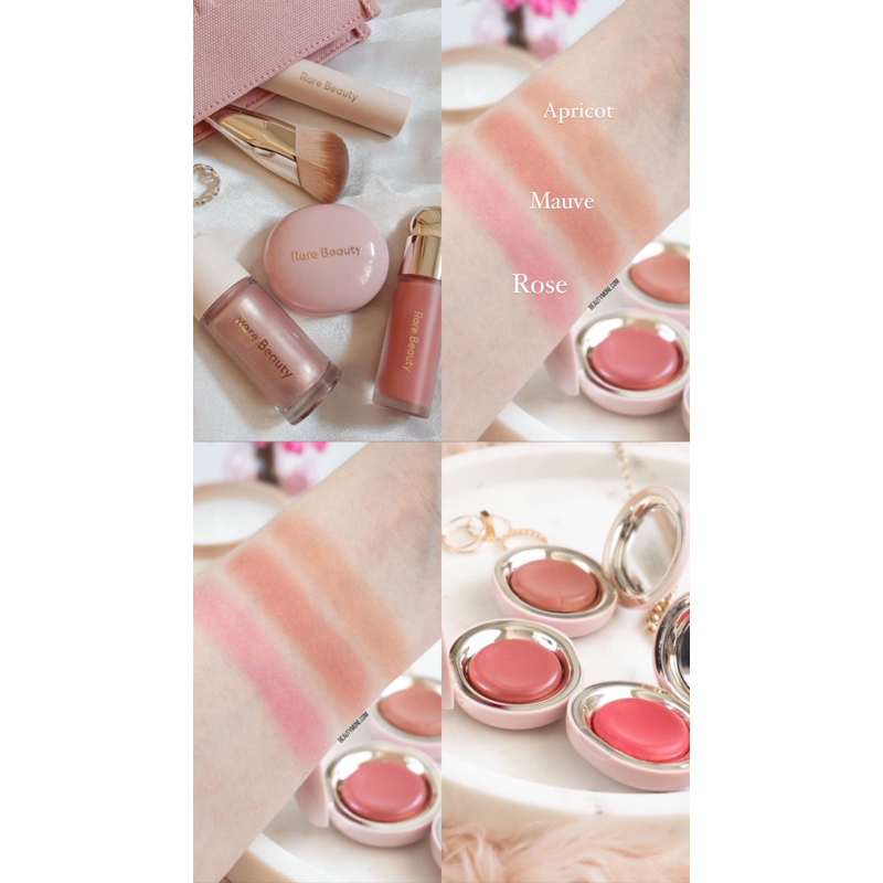 Má hồng kem Rare Beauty Stay Vulnerable Melting Blush fullbox 💐