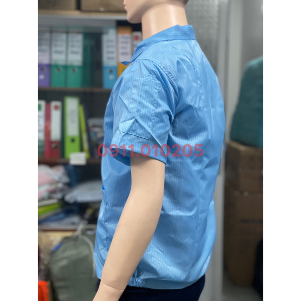 Áo phòng sạch dài tay, chống tĩnh điện