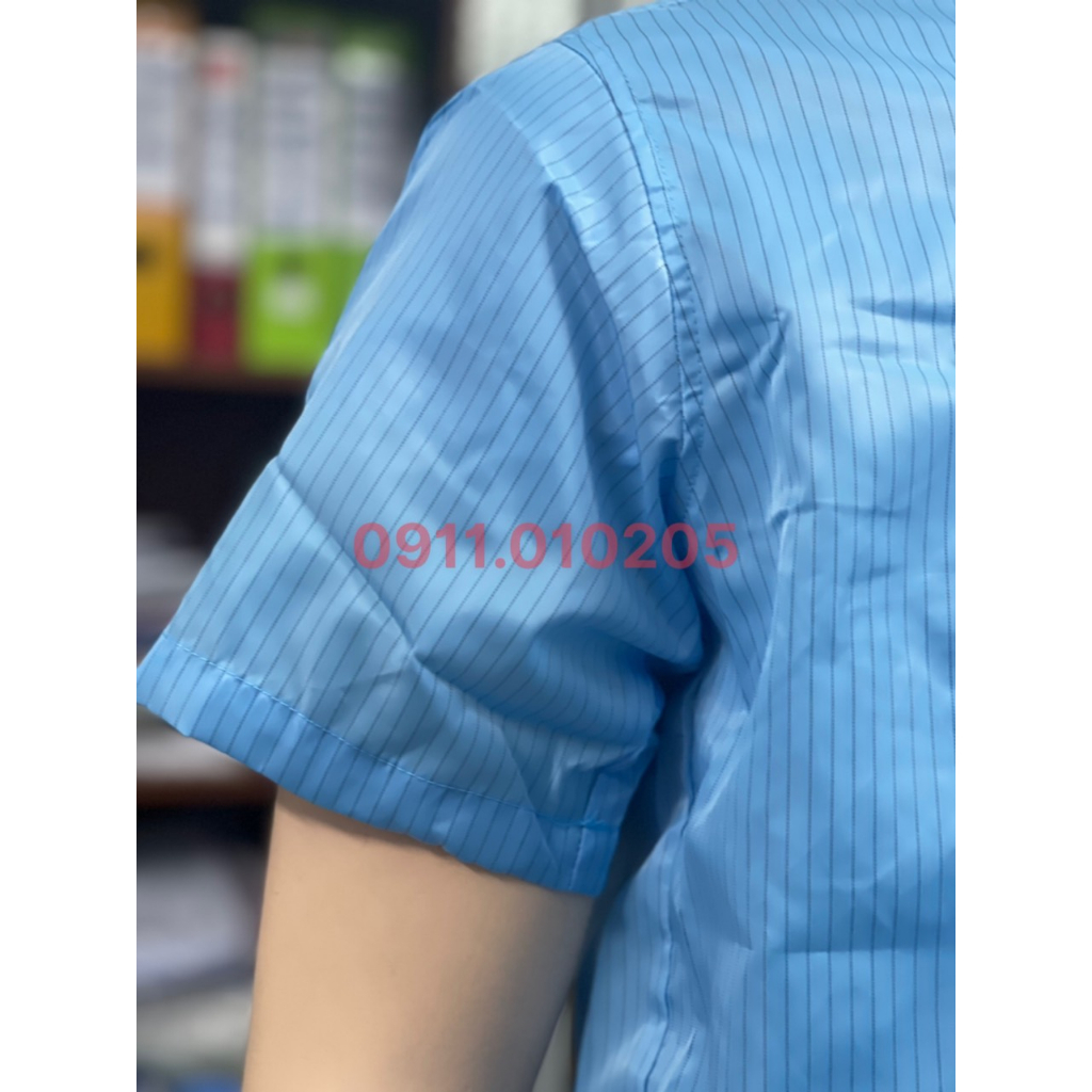 Áo phòng sạch dài tay, chống tĩnh điện