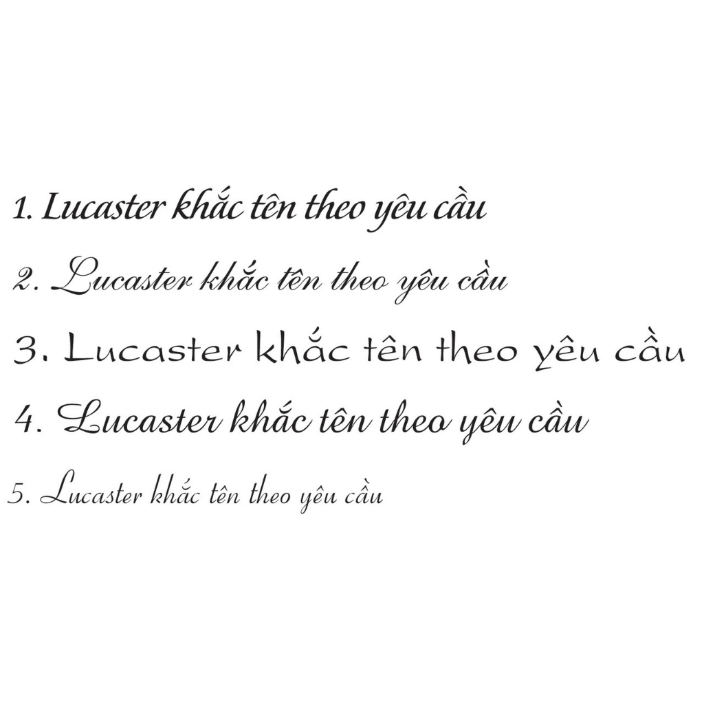 Ví Nam da thật vintage khắc tên da saffiano nhập khẩu LUCASTER fullbox hộp và túi giấy bh 12 tháng