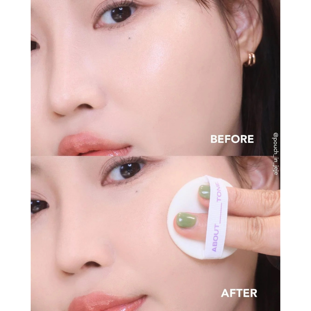 Phấn Phủ Nâng Tone About Tone Blur Effect (Phiên bản update của phấn Eglips Blur Powder Pact)