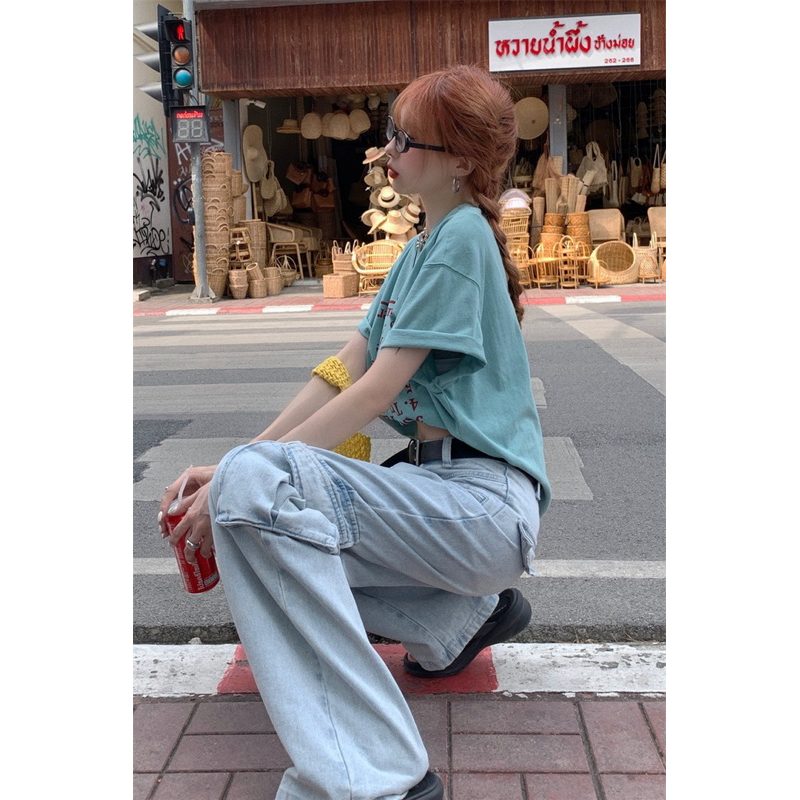 Quần jean túi hộp