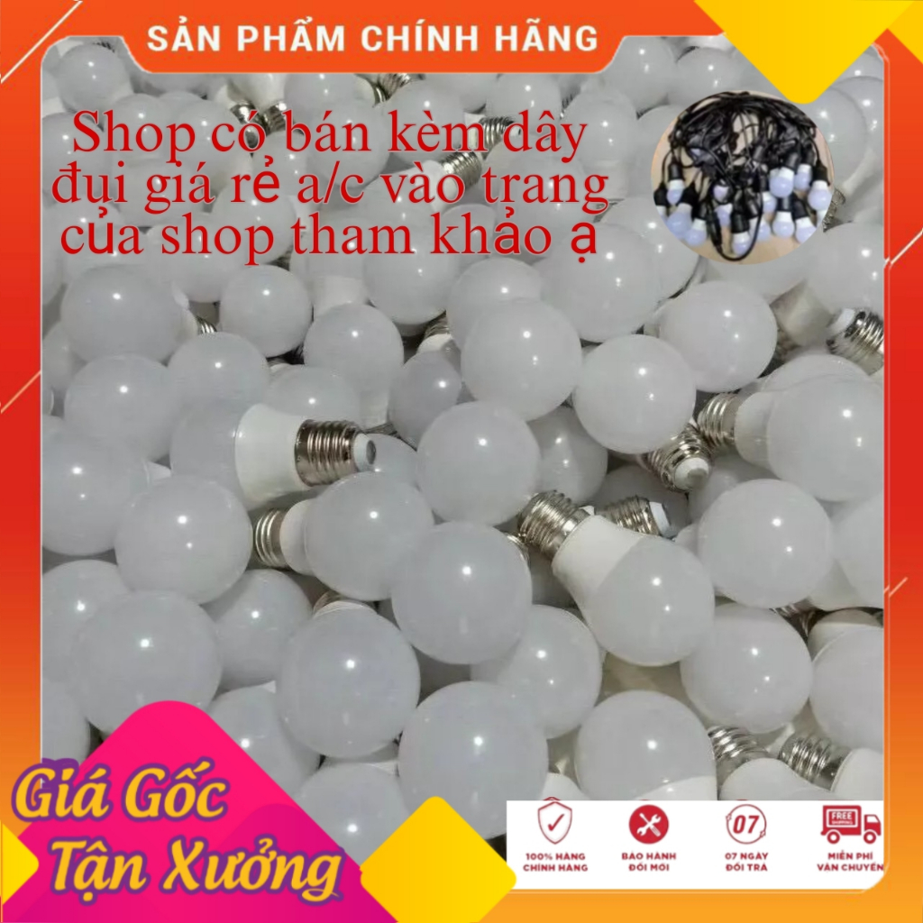 Combo Bóng Đèn Led 7W ,5W ,3W ,1W Đổi Màu RGB Trang Trí Nhà Cửa , Ánh Sáng Vàng , Trắng , Giá Rẻ , Chống Nước Đui E27