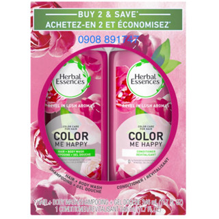 (🇺🇸USA)Bộ dầu gội xã Herbal Essences Rose Hip cho tóc nhuộm
