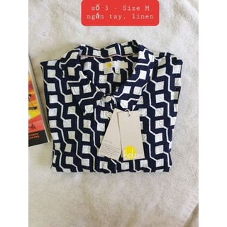 Áo sơ mi nữ dài tay, ngắn tay xuất dư vải linen và cotton siêu mát