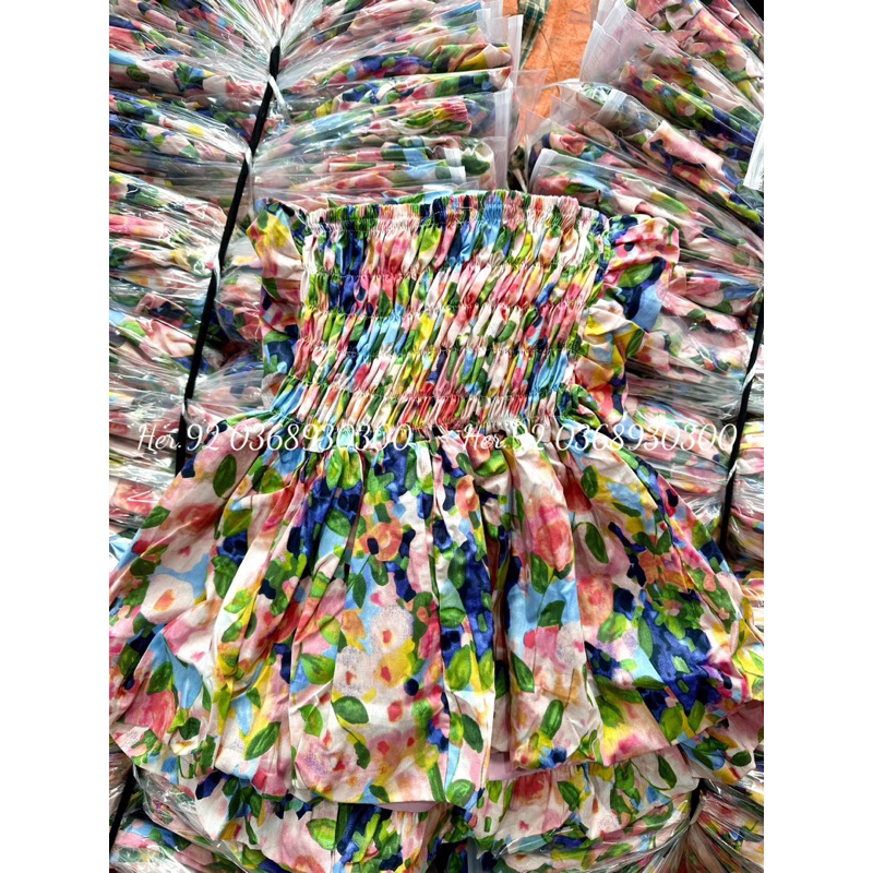 Áo Cúp Hoa Quây Chun Siêu Hot Mã DP33