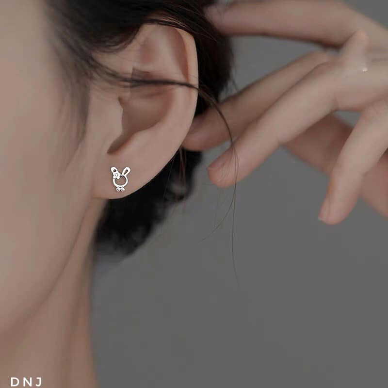 Bông tai hình thỏ dễ thương