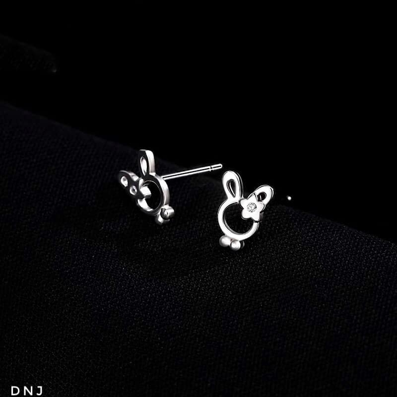 Bông tai hình thỏ dễ thương