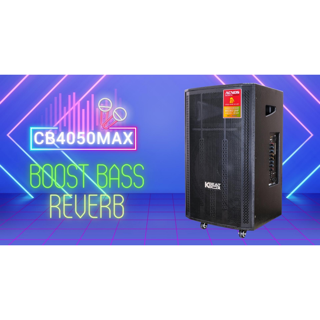 Dàn âm thanh di động ACNOS CB4050MAX