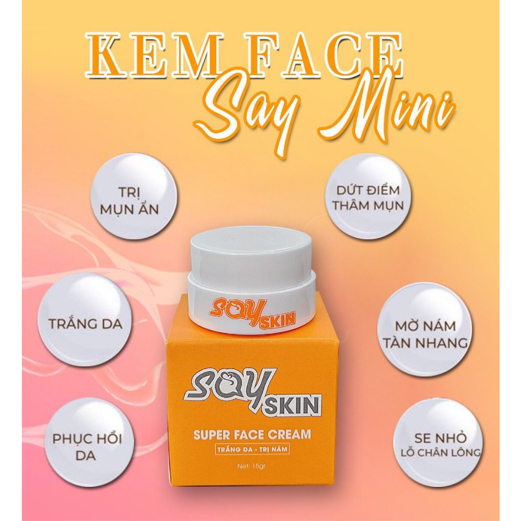 Face say kin dưỡng trắng da Elly White