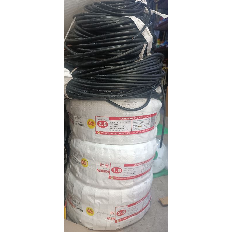 60m .50m ,40m,30m. dây 3*2.5 Dongnew chuẩn.