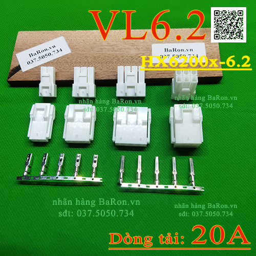 Jack Bo Mạch Máy Giặt VL6.2 Có Nhiều Loại Chân