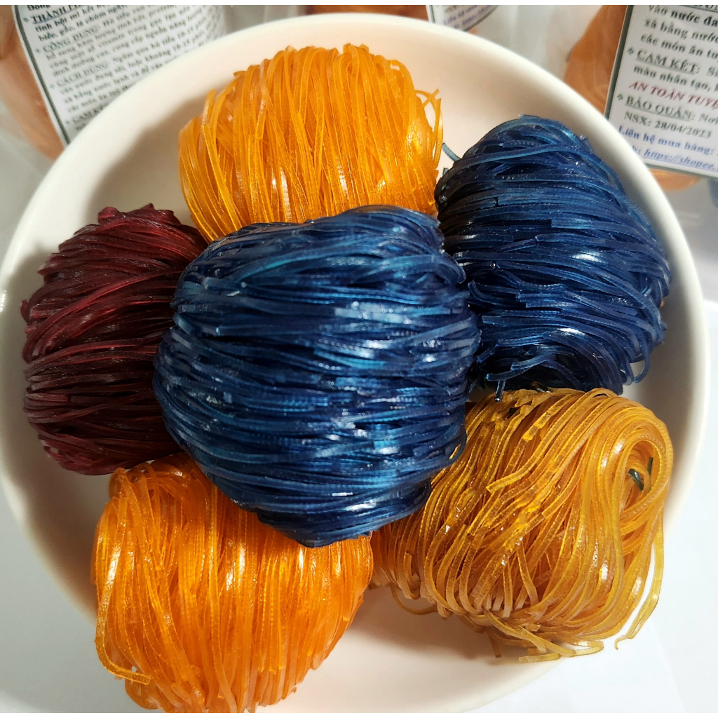 500gram Hủ tiếu rau củ ngũ sắc Sa Đéc dai ngon dinh dưỡng ăn kiêng giảm cân healthy eat clean