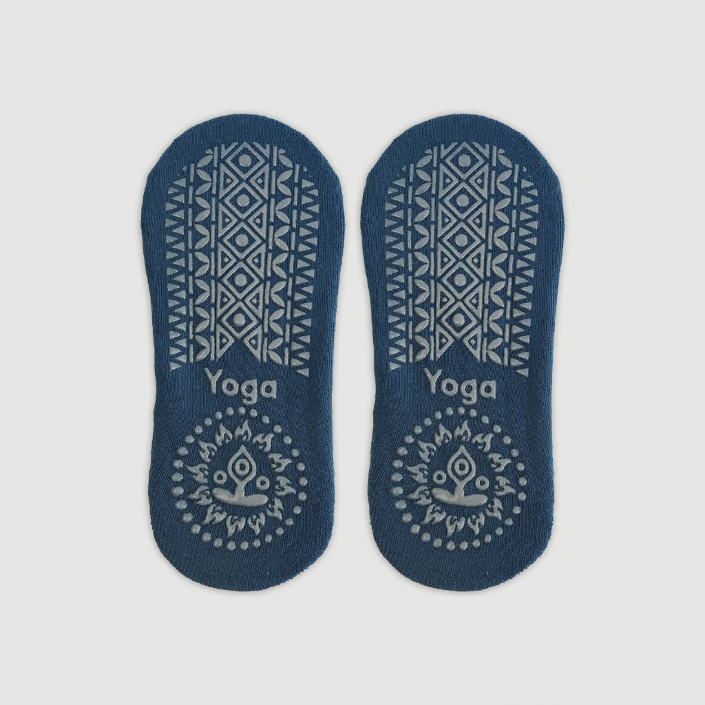 Tất tập Yoga, Aerobic, Múa Chống trơn trượt thấm mồ hôi gắn hạt silicon Cao Cấp