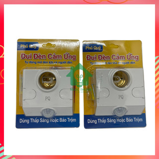Đui đèn cảm ứng, đui đèn hồng ngoại Phú Qúy