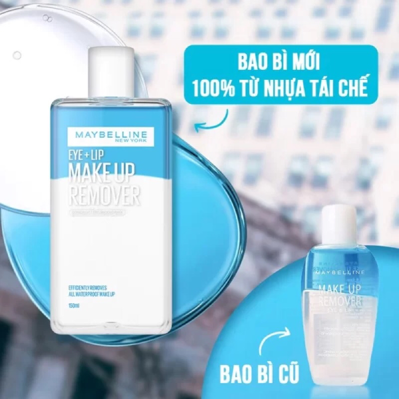 TẨY TRANG MẮT MÔI MAYBELINE