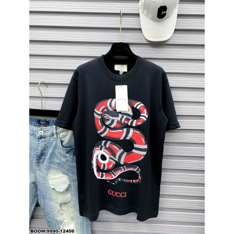 Áo phông gucci rắn chất liệu cotton chất siêu đẹp siêu thoáng mát